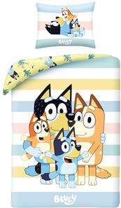 Bluey Sengetøj – 140x200 cm  – 100 procent bomuld Model 2