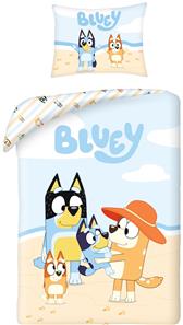 Bluey Sengetøj – 140x200 cm  – 100 procent bomuld Model 3