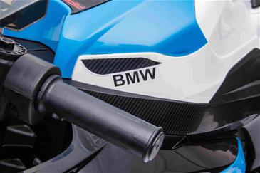 BMW HP4 EL Motorcykel XL til børn 12V Lithium, Blå-10