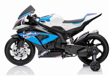 BMW HP4 EL Motorcykel XL til børn 12V Lithium, Blå-2