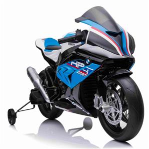BMW HP4 EL Motorcykel XL til børn 12V Lithium, Blå-4