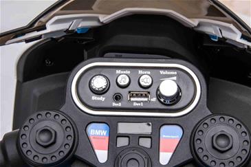 BMW  HP4 EL Motorcykel til børn 12V Lithium, Blå-7