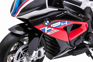 BMW HP4 EL Motorcykel XL til børn 12V Lithium, Rød-13