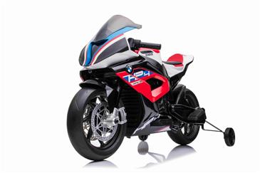 BMW HP4 EL Motorcykel XL til børn 12V Lithium, Rød-15