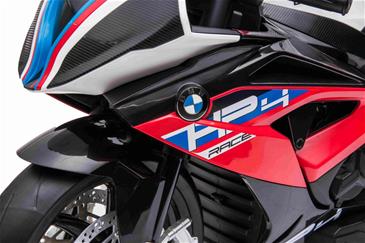 BMW HP4 EL Motorcykel XL til børn 12V Lithium, Rød-8