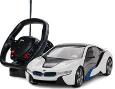 BMW i8 Fjernstyret Bil med rat 1:14