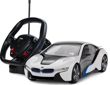 BMW i8 Fjernstyret Bil med rat 1:14