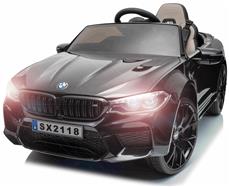 BMW M5 Drift 21,6V Sort til Børn 2.4G +Lædersæde