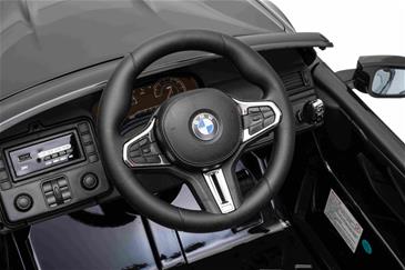 BMW M5 Drift 21,6V Sort til Børn 2.4G +Lædersæde-10