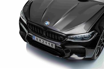 BMW M5 Drift 21,6V Sort til Børn 2.4G +Lædersæde-12