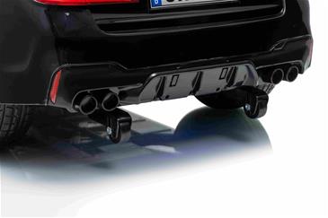 BMW M5 Drift 21,6V Sort til Børn 2.4G +Lædersæde-20