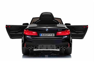 BMW M5 Drift 21,6V Sort til Børn 2.4G +Lædersæde-3