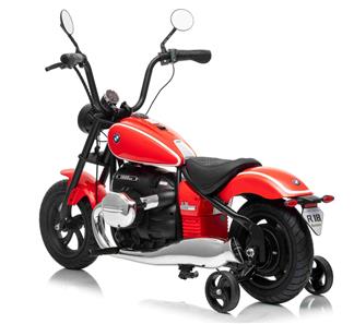 BMW R18 EL Motorcykel til børn 24V Lithium, Rød-12