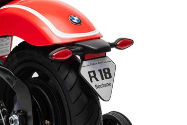BMW R18 EL Motorcykel til børn 24V Lithium, Rød-7
