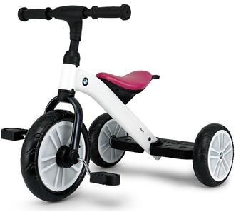 BMW Trehjulet Cykel til børn 10 tommer – Hvid/Pink