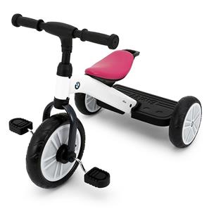 BMW Trehjulet Cykel til børn 10 tommer – Hvid/Pink-4