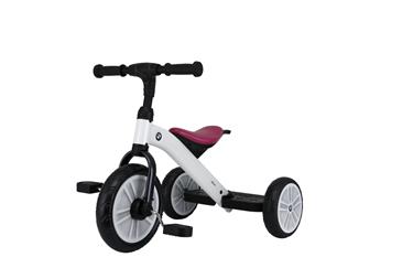 BMW Trehjulet Cykel til børn 10 tommer – Hvid/Pink-6