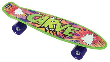 Bored Neon X - Carve Skateboard til Børn