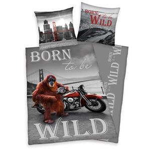 Born to be wild Sengetøj - 100 procent bomuld