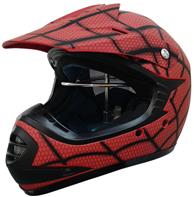 Børne Crosser Hjelm SpiderRed