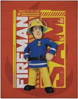 Brandman Sam De Luxe gulvtæppe til børn 95x125