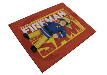 Brandman Sam De Luxe gulvtæppe til børn 95x125-3