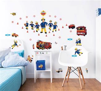 Brandmand Sam Wallstickers