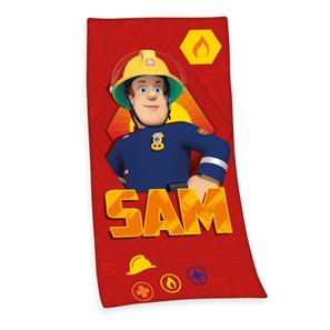 Brandmand Sam Badehåndklæde - 100 procent bomuld