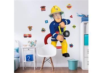 Brandmand Sam Kæmpe Figur Wallsticker