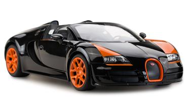 Bugatti Veyron 16.4 Grand Sport Vitesse Fjernstyret Bil 1:14, 2.4G-2