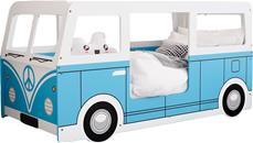 Campervan autocamper børneseng Blå (200 x 90 madras)