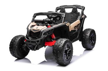 Can-Am Maverick UTV m/Lithium + 4x12V Motor + Gummihjul + Lædersæde-5