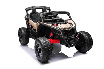 Can-Am Maverick UTV m/Lithium + 4x12V Motor + Gummihjul + Lædersæde-6