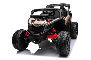 Can-Am Maverick UTV m/Lithium + 4x12V Motor + Gummihjul + Lædersæde-7