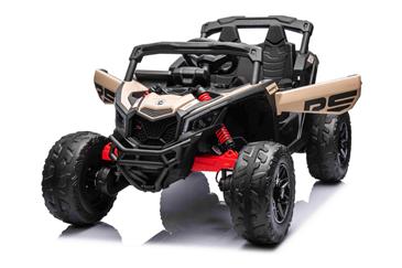 Can-Am Maverick UTV m/Lithium + 4x12V Motor + Gummihjul + Lædersæde-8