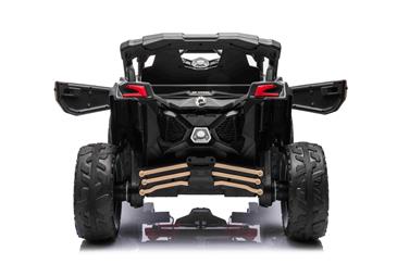 Can-Am Maverick UTV m/Lithium + 4x12V Motor + Gummihjul + Lædersæde-9