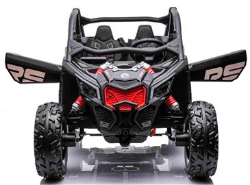 Can-Am Maverick UTV til 2 Børn m/4x24V Motorer + Gummihjul + 24V14AH-3