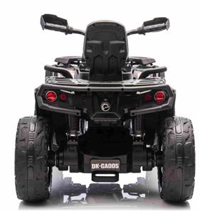 Can-Am Outlander EL ATV 21,6V Sort (RC, 4xMotor, Lædersæde, Gummihj.)-7