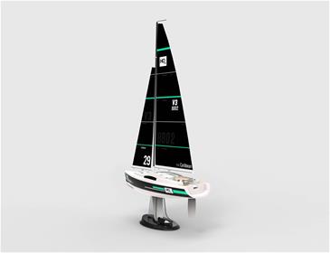  Caribbean V3 yacht 2.4G RTR fjernstyret sejlbåd-2