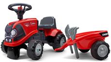 Case IH Gå-Traktor med Trailer og værktøj