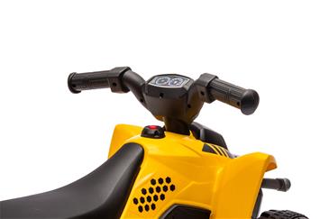 CAT Caterpillar EL-ATV til børn 7,2V Lithium + Lædersæde-10