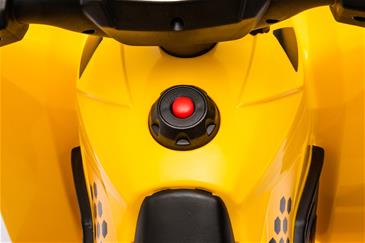 CAT Caterpillar EL-ATV til børn 7,2V Lithium + Lædersæde-11