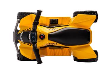CAT Caterpillar EL-ATV til børn 7,2V Lithium + Lædersæde-14