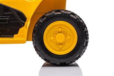 CAT Caterpillar EL-ATV til børn 7,2V Lithium + Lædersæde-7