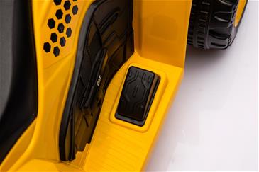CAT Caterpillar EL-ATV til børn 7,2V Lithium + Lædersæde-9