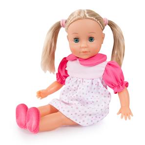Charlene Dukke 33 cm med  hårspænder, børste m.v.-2