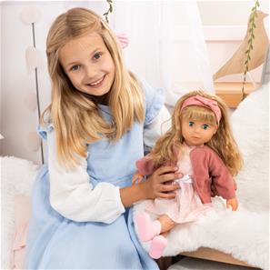 Charlene Funktionsdukke med Kys & Grinelyde – Pink Prinsesse 46 cm-6