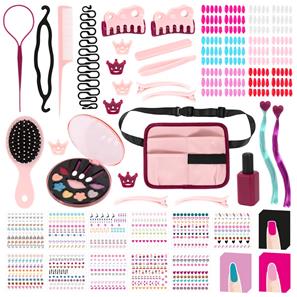 Charlene Magic Nails Sminkehoved og negle - Brunette 27 cm-8