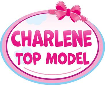 Charlene Top Model Sminke og Frisørhoved med kosmetik 21 cm-15