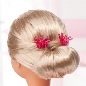 Charlene Top Model Sminke og Frisørhoved med kosmetik 21 cm-4